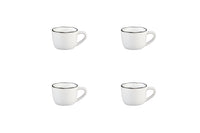 Tasse PURE 12cl - 4 pièces - Blanc Neige