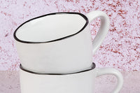 Tasse PURE 12cl - 4 pièces - Blanc Neige