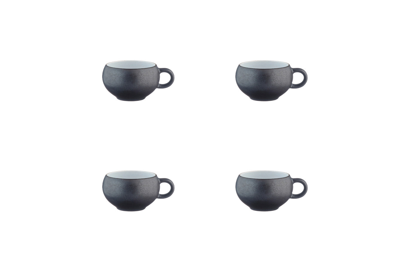 Tasse GOURMET 12cl - 4 pièces - Onyx