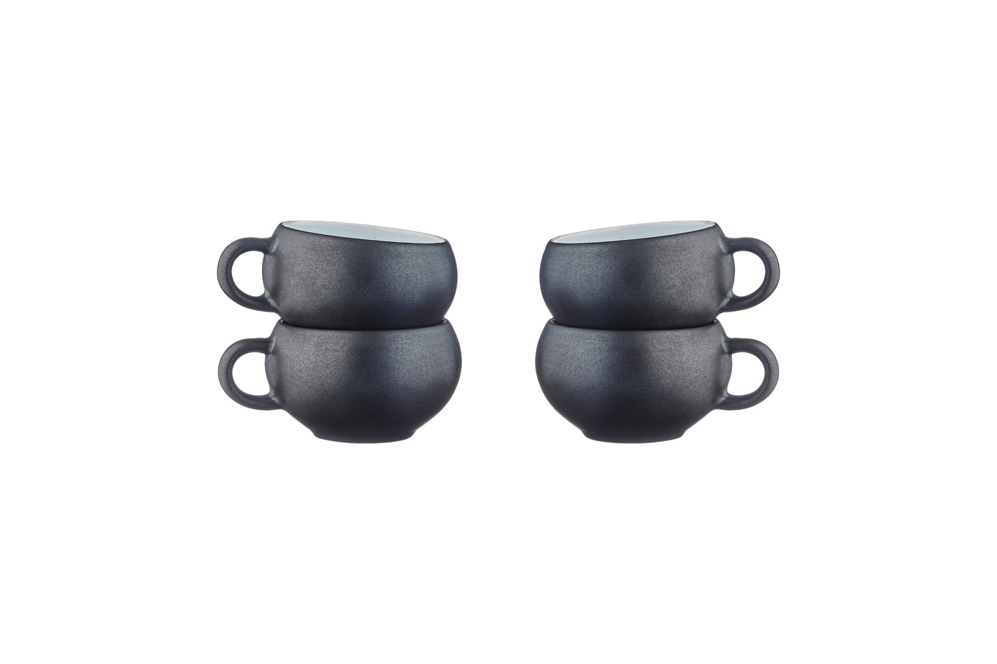 Tasse GOURMET 12cl - 4 pièces - Onyx