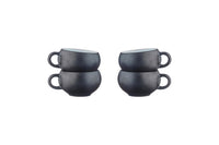 Tasse GOURMET 12cl - 4 pièces - Onyx