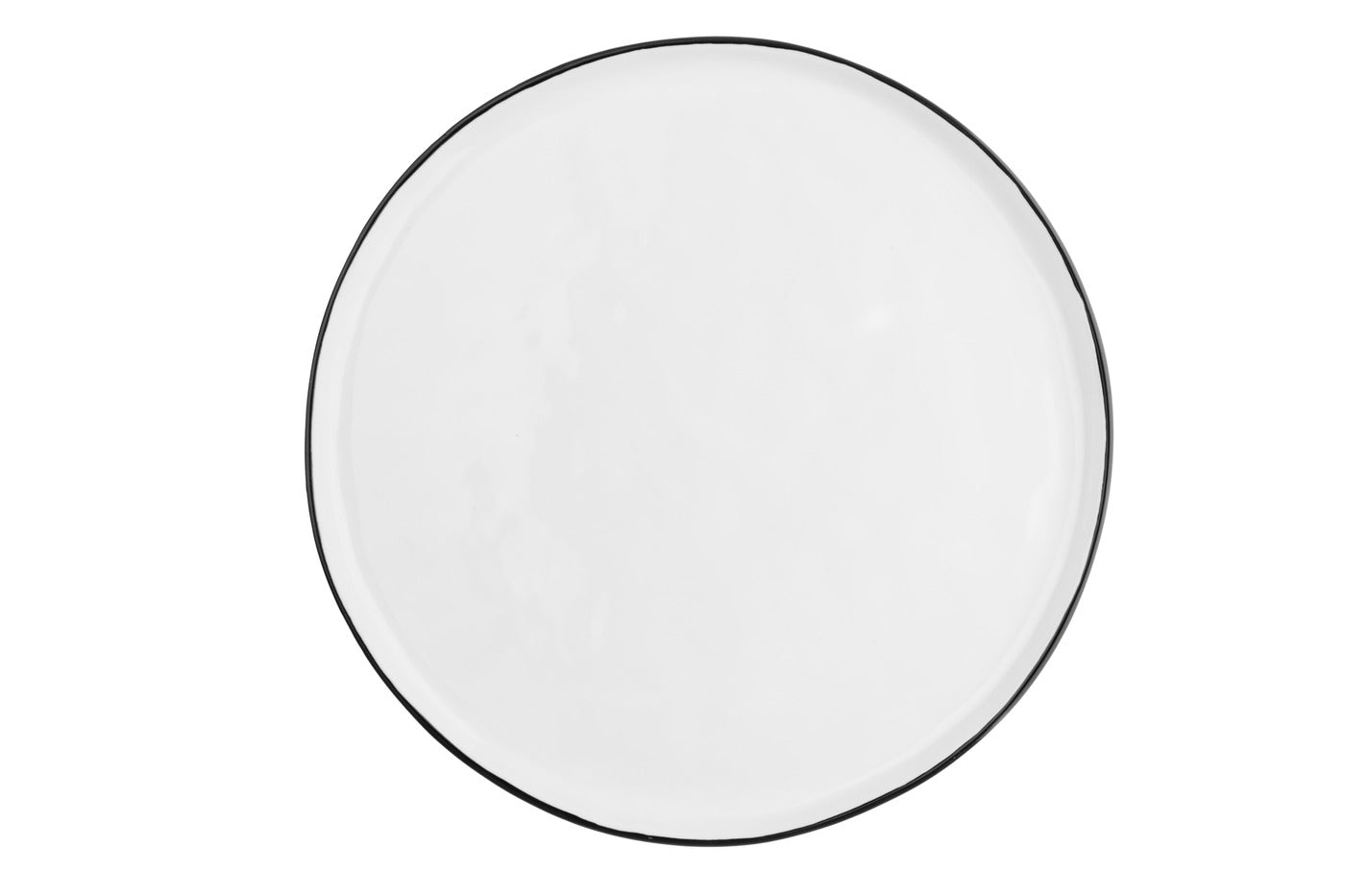 Assiette PURE Ø27,5cm - 4 pièces - Blanc Neige