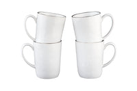 Mug PURE 40cl - 4 pièces - Blanc Neige