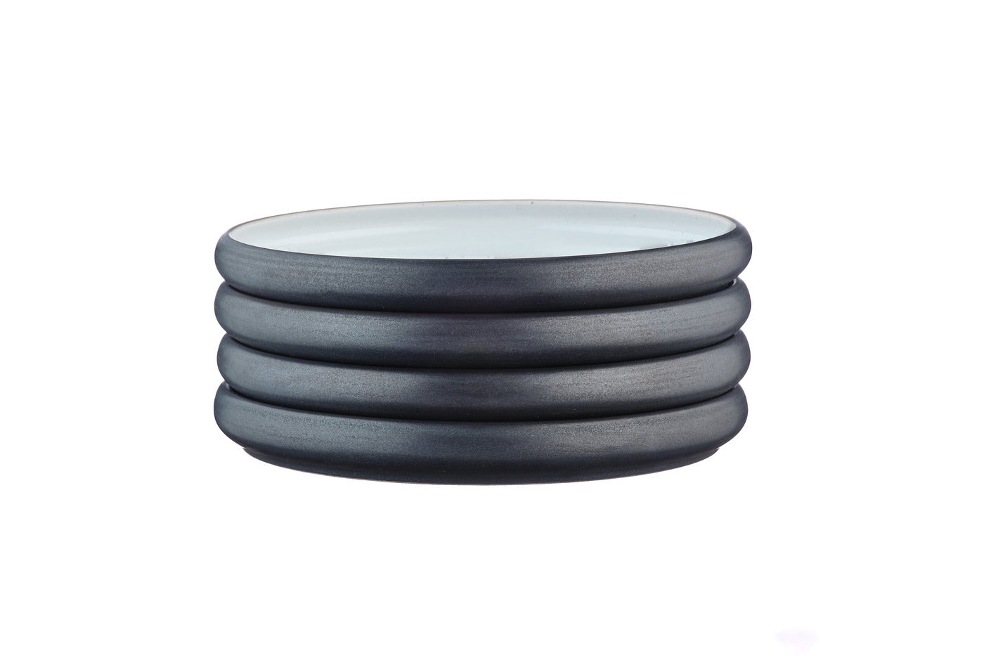 Assiette GOURMET Ø21,5cm - 4 pièces - Onyx