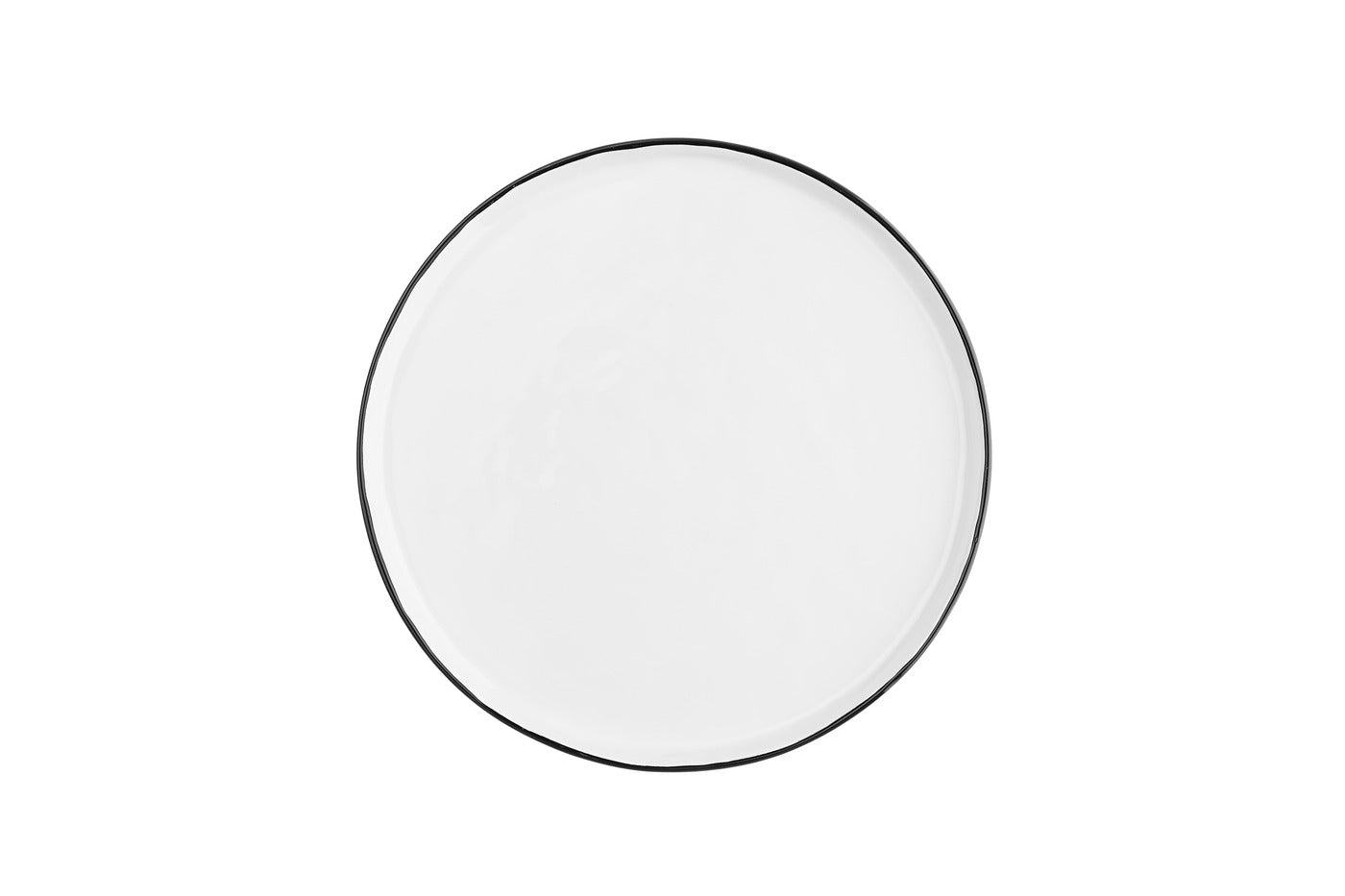 Assiette PURE Ø21,5cm - 4 pièces - Blanc Neige