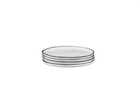 Assiette PURE Ø16,5cm - 4 pièces - Blanc Neige