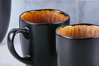 Mug IRIS 40cl - 6 pièces - Marron sauvage