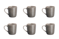 Mug STELLAR 40cl - 6 pièces - Gris béton