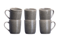 Mug STELLAR 40cl - 6 pièces - Gris béton