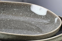 Assiette creuse STELLAR Ø22,5cm - 6 pièces - Gris béton