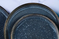 Assiette IRIS Ø21,5cm - 6 pièces - Bleu nuit