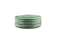 Assiette MAGMA Ø20cm - 6 pièces - Menthe